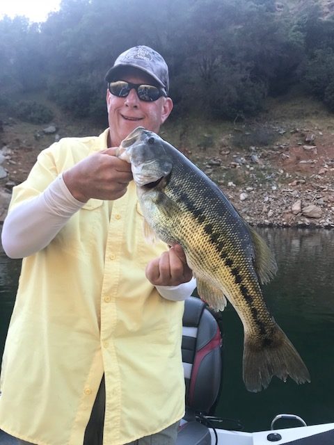 So pleased to be fishing in Angels Camp on New Melones Reservoir.