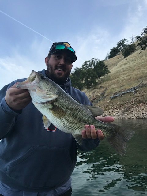 Fishing New Melones with topwater can be awesome.