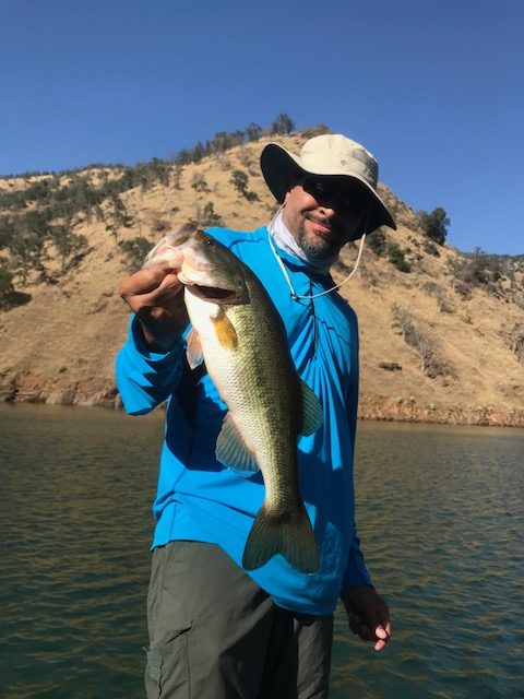 Mother Lode lakes are great places to catch bass and enjoy the beautiful surroundings