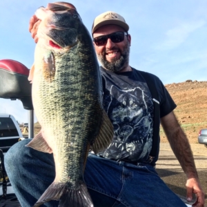 Absolutely an incredible bass for any lake, but McClure that is near a record catch