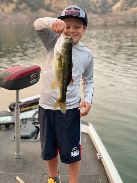 Youth anglers love bass fishing in the Mother Lode with Xperience Fishing Guide Service