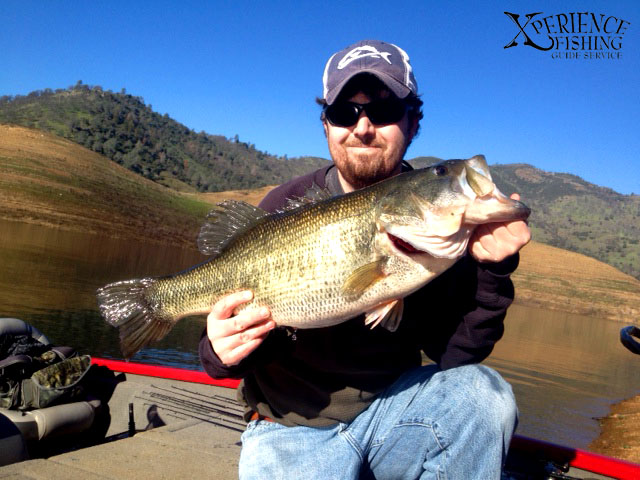 Giant Bass on New Melones Lake